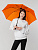 Зонт-трость Color Play, оранжевый - миниатюра - рис 8.