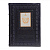 Ежедневник ФСБ черный с накладкой покрытой золотом 999 пробы - миниатюра