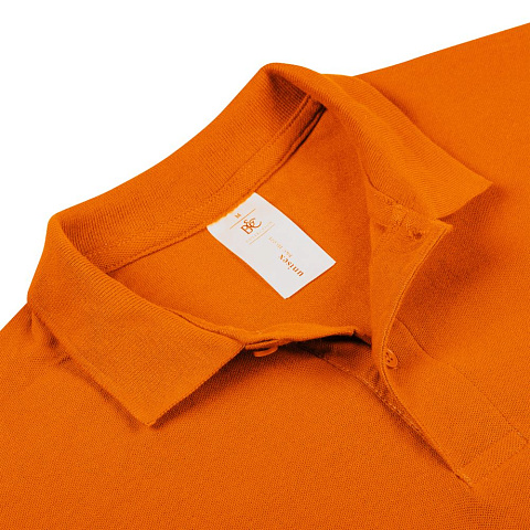 Рубашка поло ID.001 оранжевая - рис 4.