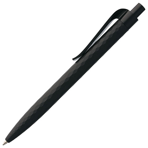 Ручка шариковая Prodir QS01 PRP-P Soft Touch, черная - рис 4.