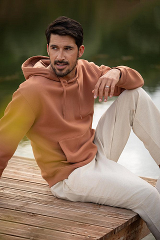 Худи унисекс Phoenix, бордовое - рис 7.