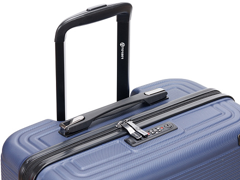 Чемодан TORBER Onego, синий, ABS-пластик, 69,5 х 46 х 26 см, 69 л - рис 7.