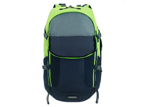 Туристический рюкзак TORBER КЕМПИНГ, синий/салатовый, полиэстер, 36 х 54 х 16 см - рис 5.