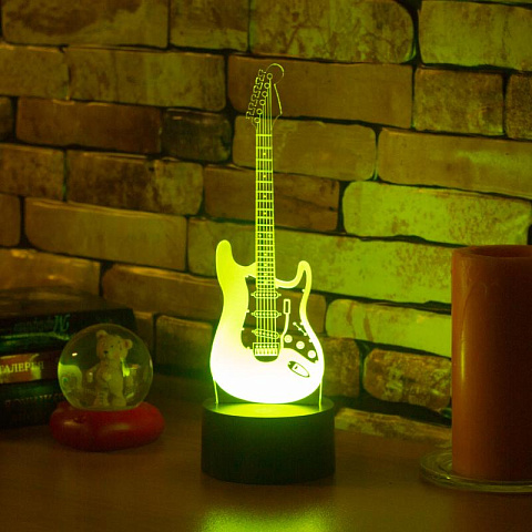3D светильник Гитара - рис 5.
