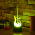 3D светильник Гитара - миниатюра - рис 5.