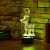 3D лампа Оленёнок - миниатюра - рис 6.