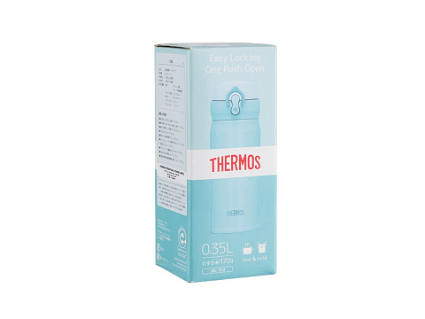 Термос из нерж. стали тм THERMOS JNL-352-SKY 0.35L, голубой - рис 5.