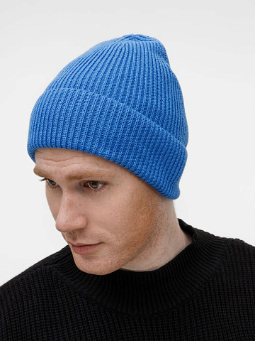 Шапка Nobilis Mono, ярко-синяя - рис 6.