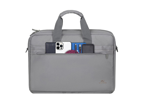 RIVACASE 8234 light grey сумка для ноутбука 13,3-14 / 6 - рис 4.
