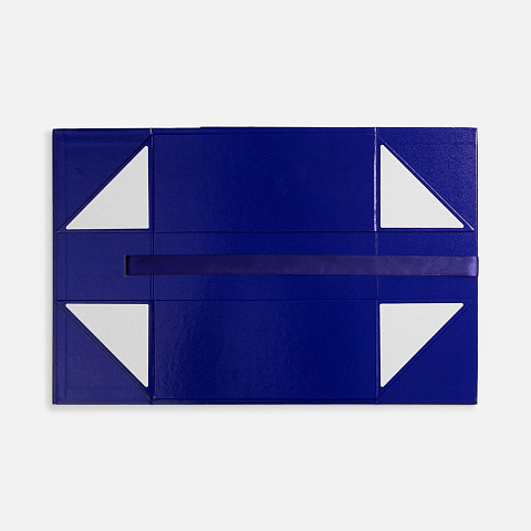 Коробка складная Rusetti, L, синяя - рис 5.