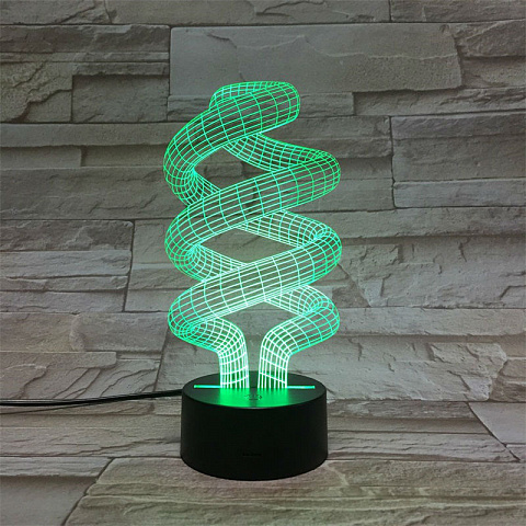 3D светильник Спираль - рис 3.