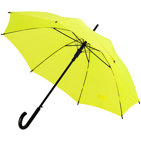 Зонт-трость Standard, желтый неон - рис 2.