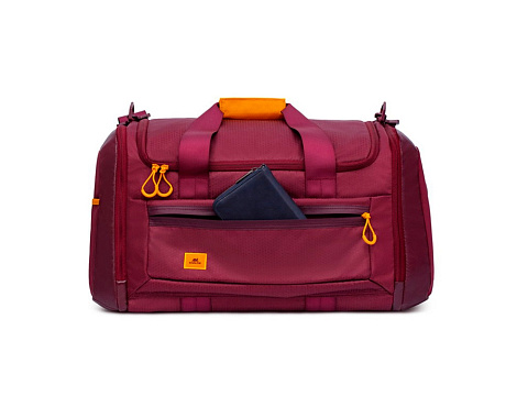 RIVACASE 5331 burgundy red дорожная сумка, 35л /6 - рис 5.
