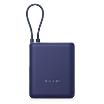 Внешний аккумулятор со встроенным кабелем Xiaomi 33W Power Bank 10000mAh (Integrated Cable) Ice Blue