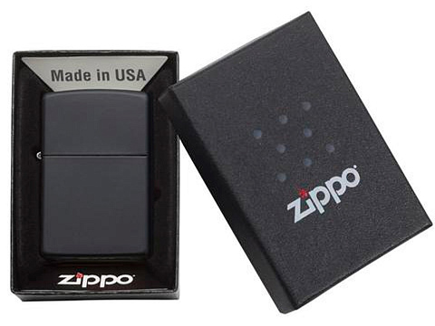 Зажигалка ZIPPO Classic с покрытием Black Matte, латунь/сталь, чёрная, матовая, 38x13x57 мм - рис 7.