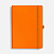 Ежедневник Peel Flex, недатированный, оранжевый - миниатюра