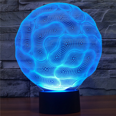 3D лампа Сфера - рис 3.