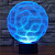 3D лампа Сфера - миниатюра - рис 3.