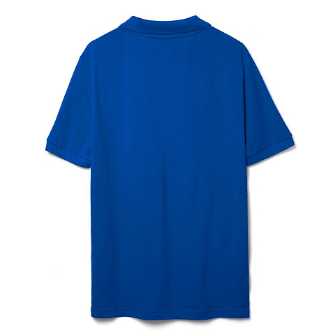 Рубашка поло мужская Adam, ярко-синяя - рис 3.