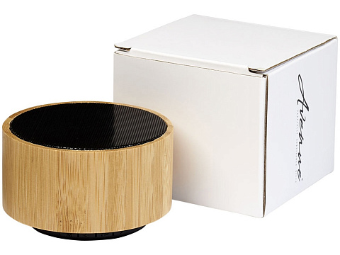 Бамбуковый Bluetoothдинамик Cosmos, черный