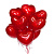 Набор воздушных шаров Hearts - миниатюра