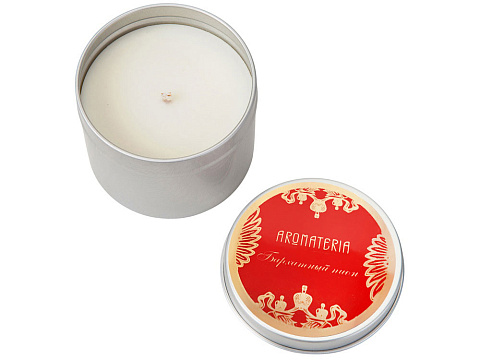 Набор: платок Кремль – Москва и свеча Бархатный пион - рис 6.