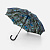 Зонт-трость Undercolor с полной запечаткой на заказ, с голубыми спицами - миниатюра