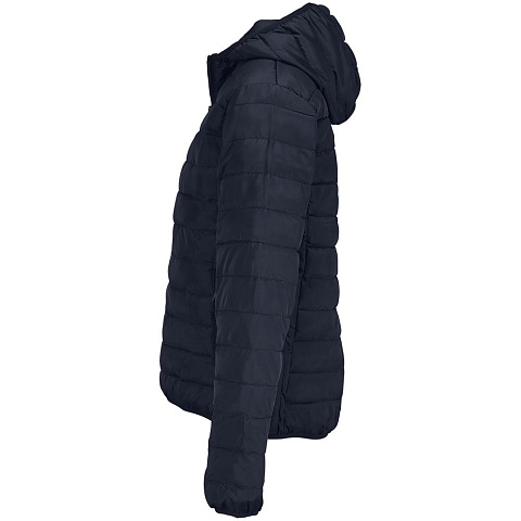 Куртка с капюшоном женская Stream Women, темно-синяя - рис 4.