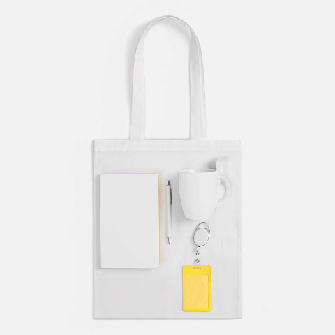 Набор Welcome Pack, желтый с белым - рис 3.