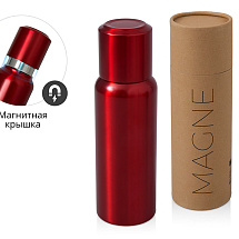 Вакуумный термос c магнитной крышкой Magne, 500 мл, красный
