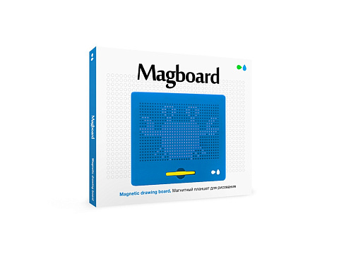 Магнитный планшет для рисования Magboard, синий - рис 3.