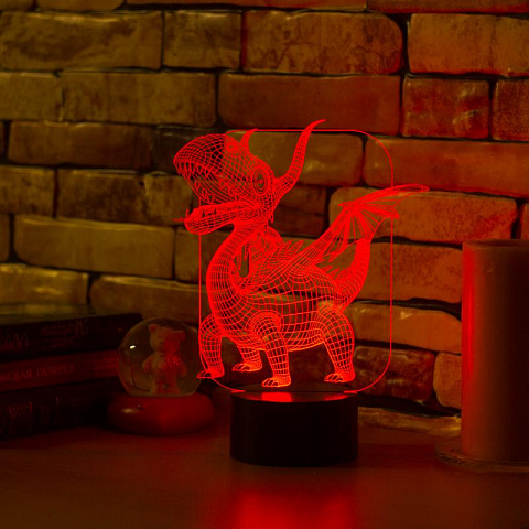 3D светильник Дракоша - рис 6.