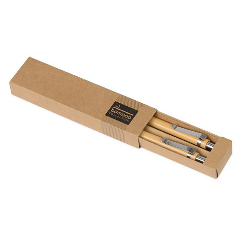 Набор из ручки и механического карандаша "Бамбук" - рис 3.