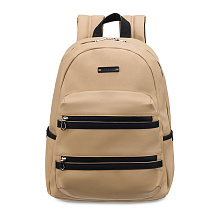 Рюкзак TORBER НОВА с отделением для ноутбука 14.1, бежевый, полиэстер, 31,5 х 12,5 х 39,5 см