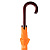 Зонт-трость Standard, оранжевый - миниатюра - рис 5.