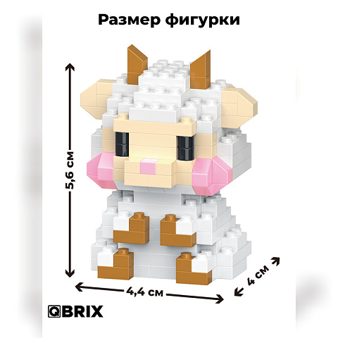 Конструктор KIDS серия "Мини-блоки" Козлик - рис 2.