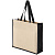 Холщовая сумка для покупок Bagari с черной отделкой - миниатюра - рис 4.