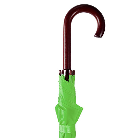 Зонт-трость Standard, зеленое яблоко - рис 5.
