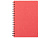 Блокнот на спирали в картонной обложке с переработанной бумагой Mania, красный - миниатюра - рис 2.