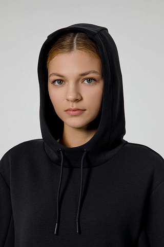 Худи унисекс Begi, черное - рис 10.