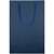 Пакет бумажный Waski M, синий - миниатюра - рис 3.