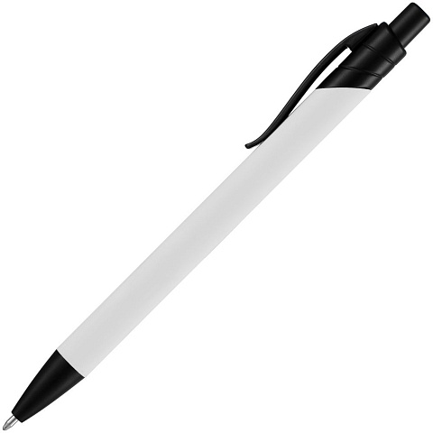 Ручка шариковая Undertone Black Soft Touch, белая - рис 3.