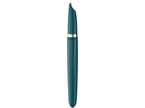 Перьевая ручка Parker 51 CORE TEAL BLUE CT, перо: F, цвет чернил: black, в подарочной упаковке. - рис 6.