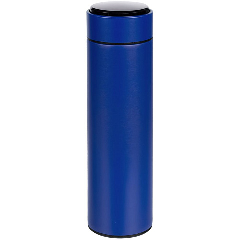 Смарт-бутылка с заменяемой батарейкой Long Therm, синяя - рис 2.