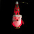 Светящаяся фигурка Деда Мороза (17 см) - миниатюра - рис 2.