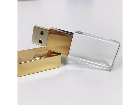 USB-флешка на 8 ГБ, золото - рис 2.