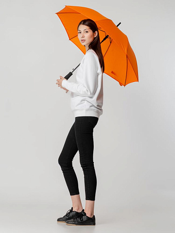 Зонт-трость Color Play, оранжевый - рис 9.