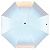 Зонт-трость Manifest со светоотражающим куполом, серый - миниатюра - рис 2.
