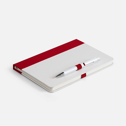 Блокнот MilkMake, красный - рис 5.