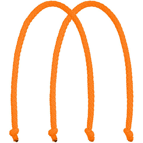 Ручки Corda для пакета M, оранжевый неон - рис 2.